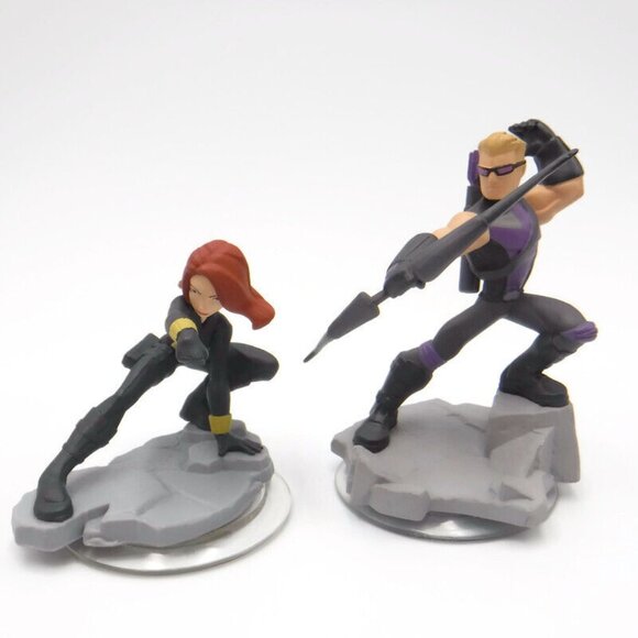 Disney Infinity 2.0 MARVEL AVENGERS Figures Power Disc Lot Iron Man Thor Hawkeye - Picture 4 of 10